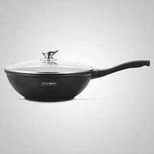 مقلى ووك 28 سم من رويالتي لاين السويسرية Royalty Line Swiss Wok Pan – 28cm