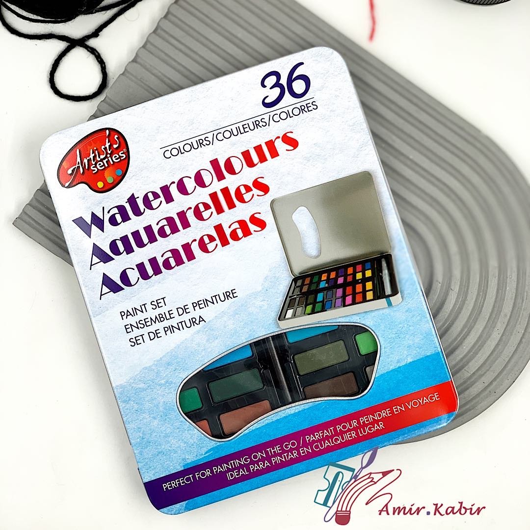 Artist’s series water colours set 36 colors