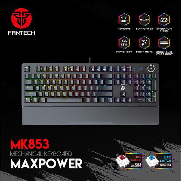 لوحة مفاتيح فانتك  FANTECH MK853 Keyboard