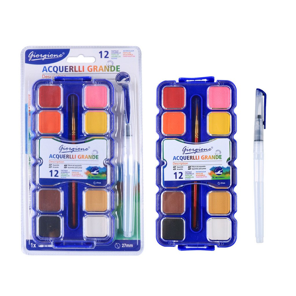 Giorgione acquerlli mini - water color 12 pcs