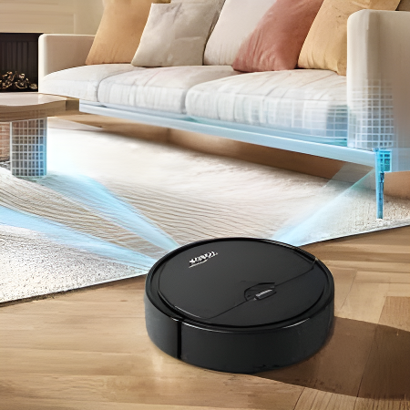 مكنسة روبوت ذكية من إيكوس – صناعة إسبانية Ecos Smart Robot Vacuum Cleaner – Spanish Brand